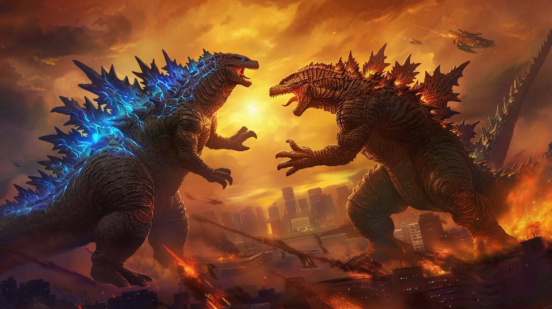 Godzilla vs. Destoroyah 4K Desktop Background