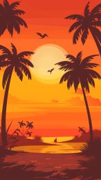 Island Retreat: Sunset Escape