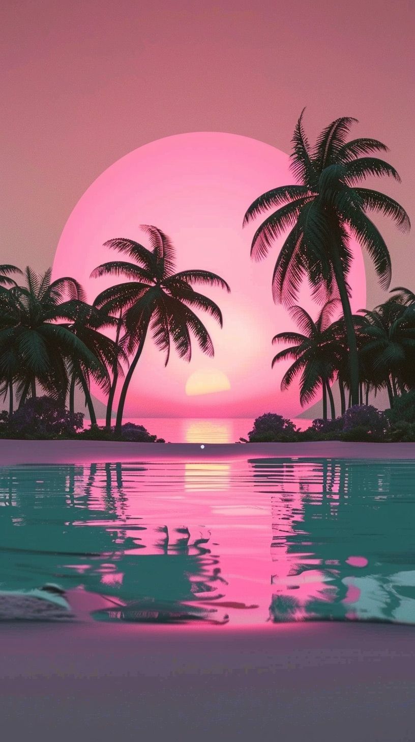 Golden Horizon: Beach Sunset Bliss