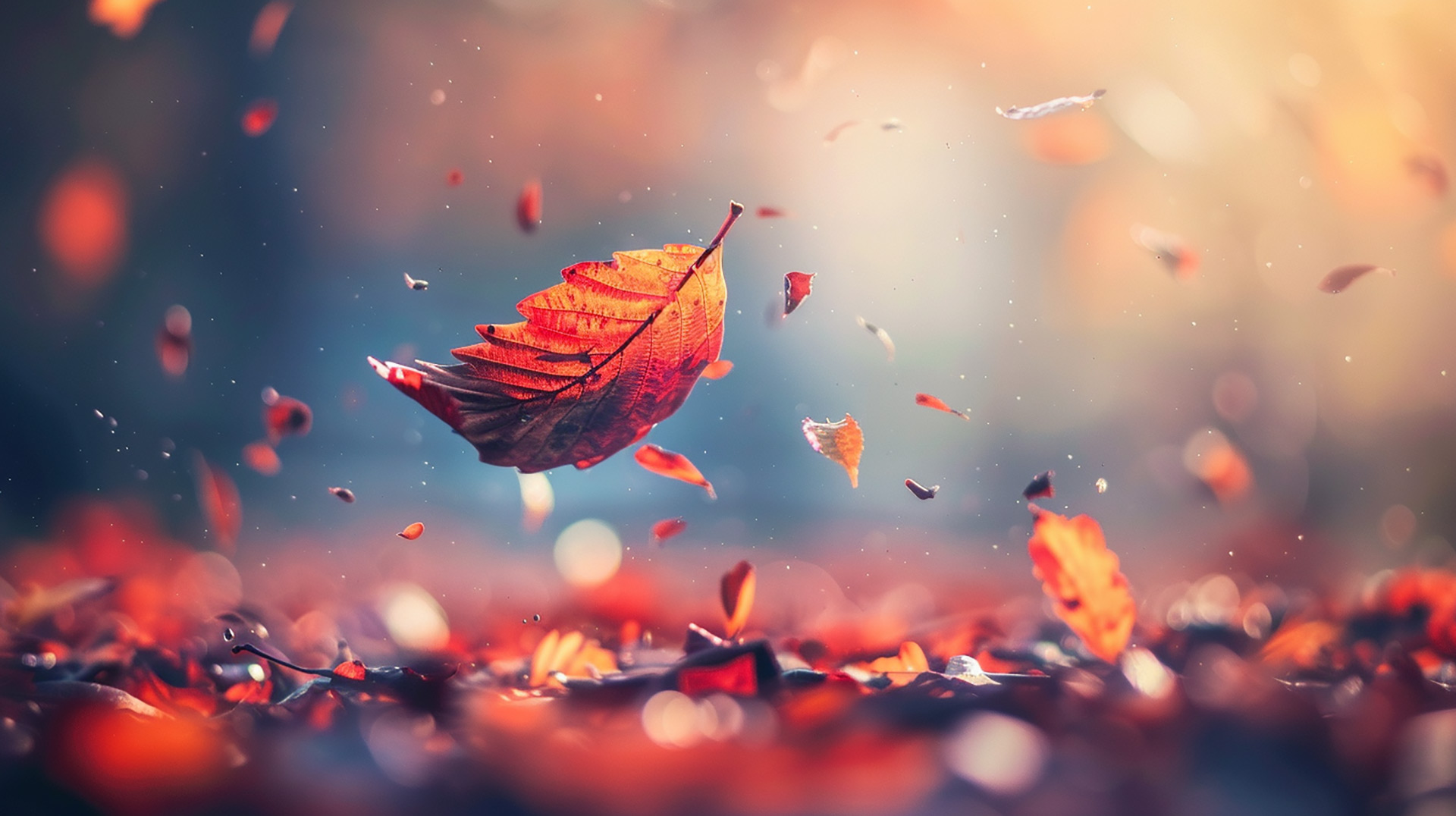 Autumn Splendor: Vibrant Foliage Wallpaper
