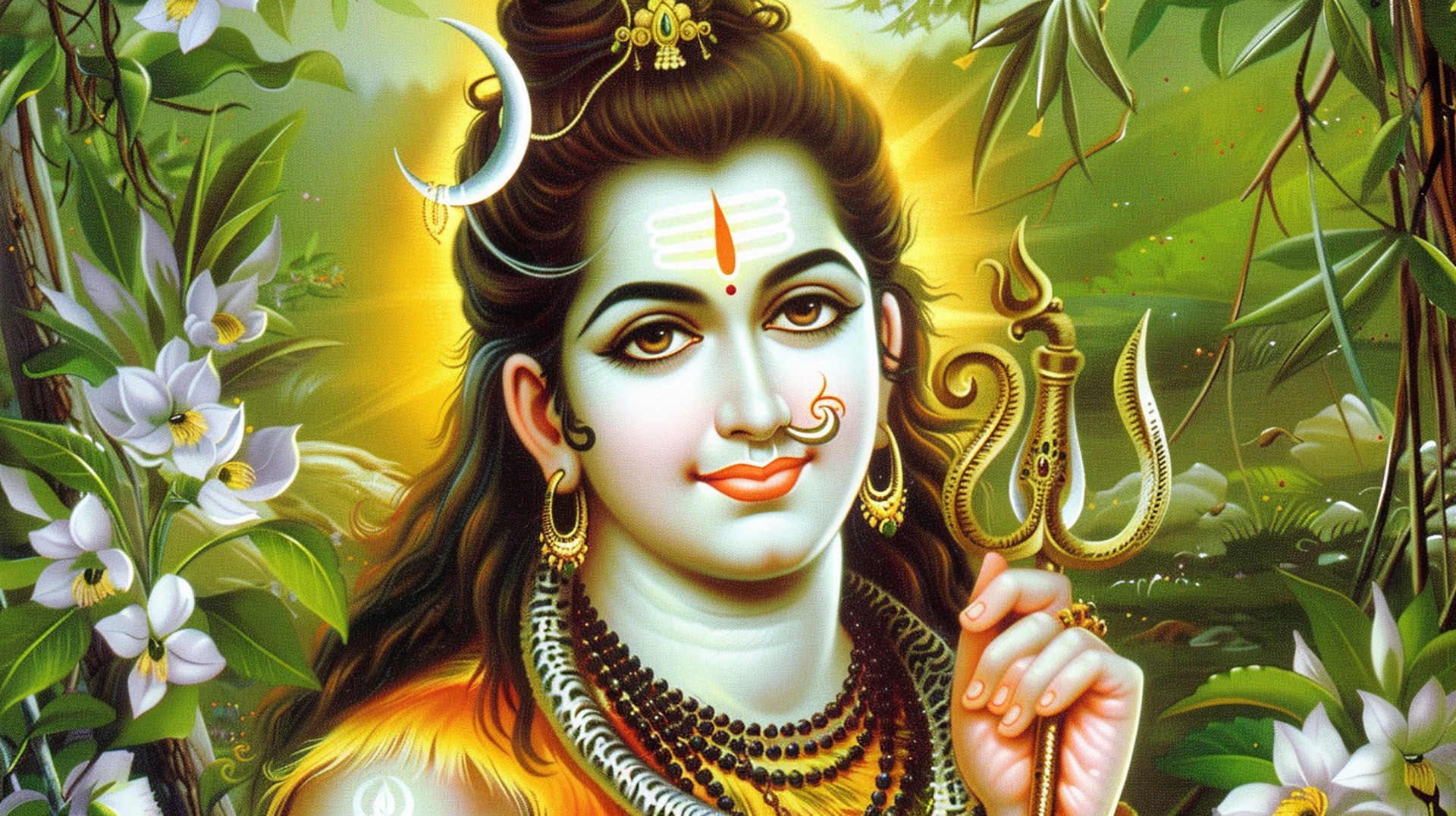 Divine Lord Shiva: Ultra HD Desktop Wallpaper