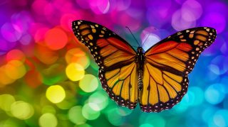 Graceful Flutter: HD Butterfly Desktop Image