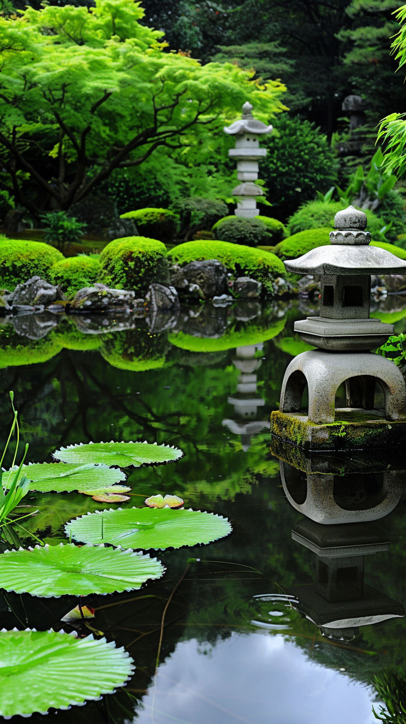 Tranquil Japanese Garden Haven