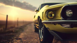 Timeless Classic Ford Mustang HD Wallpaper