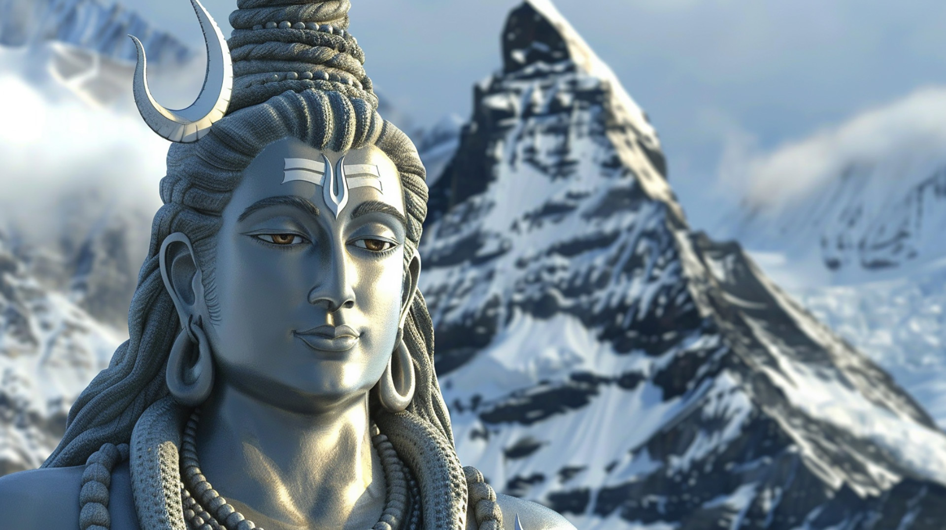 Cool Lord Shiva: HD Digital Background