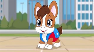 Cute Corgi Cartoon HD Pics for Free Download