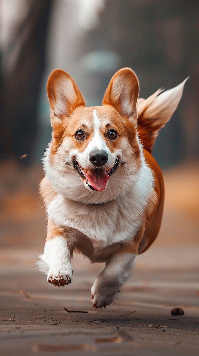 Corgi Cartoon Mobile Wallpaper: HD Download