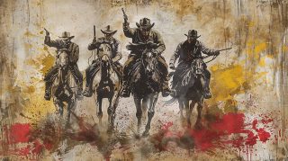 4K Cowboy AI Image for Desktop Wallpaper