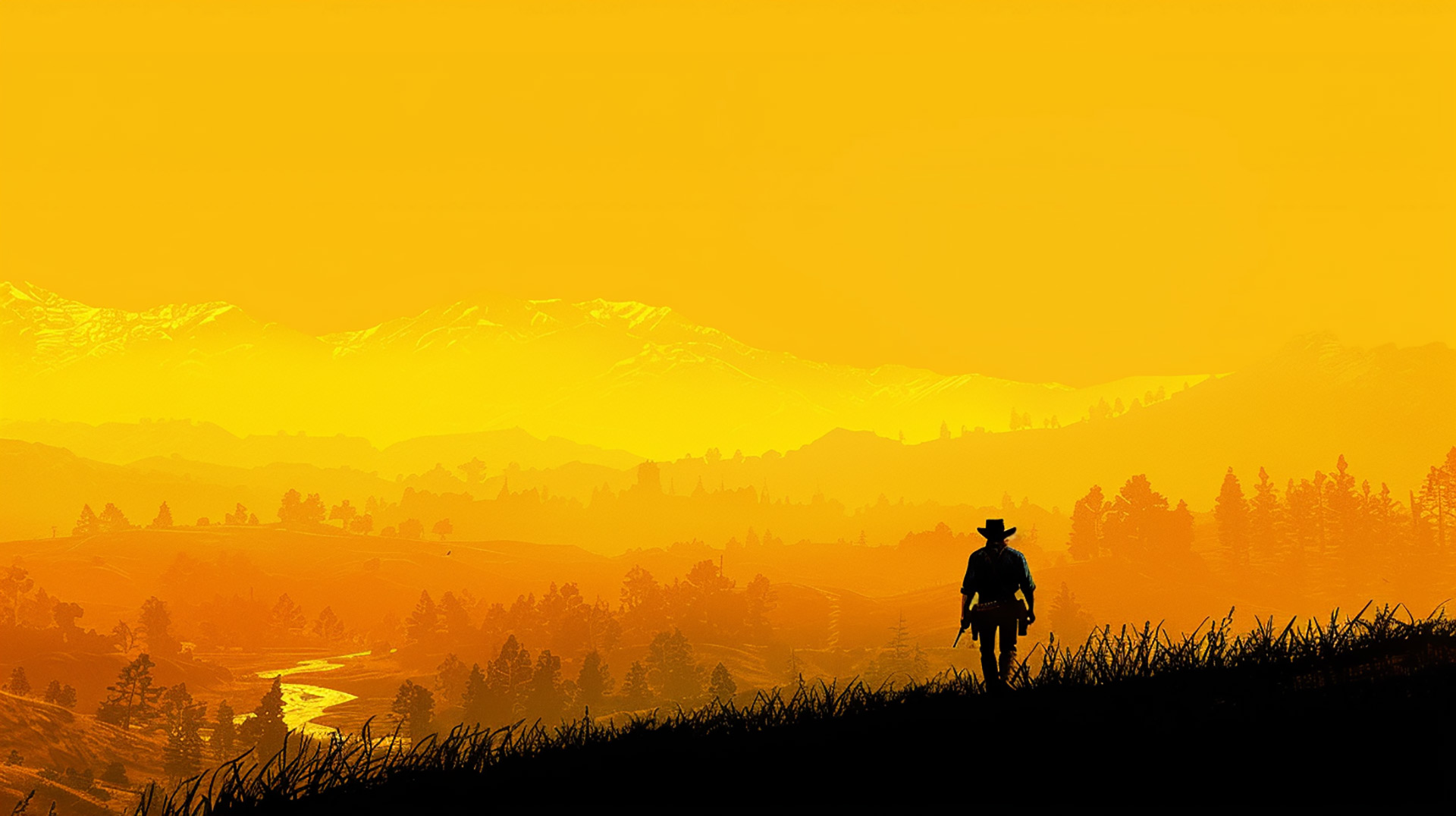 Free Cowboy AI Image for Desktop Wallpapers