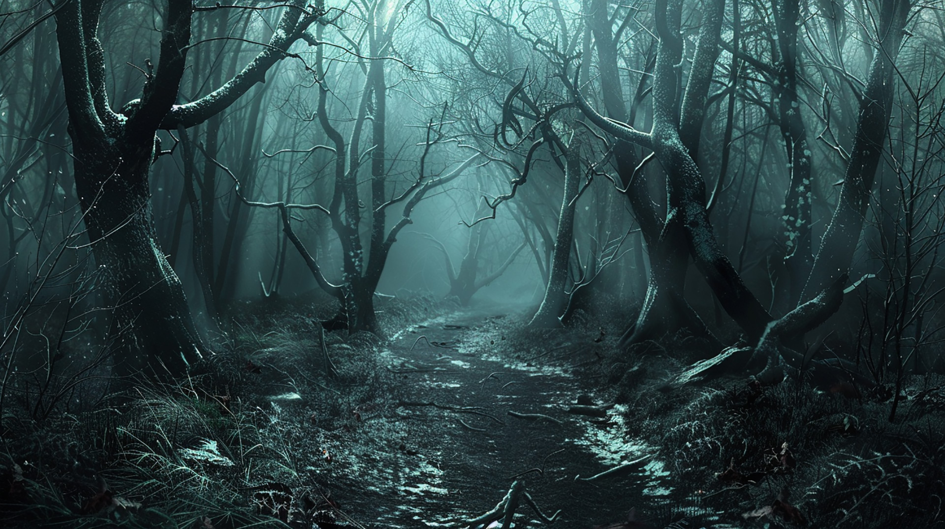Eerie Forest Wallpaper: HD Download for Desktop