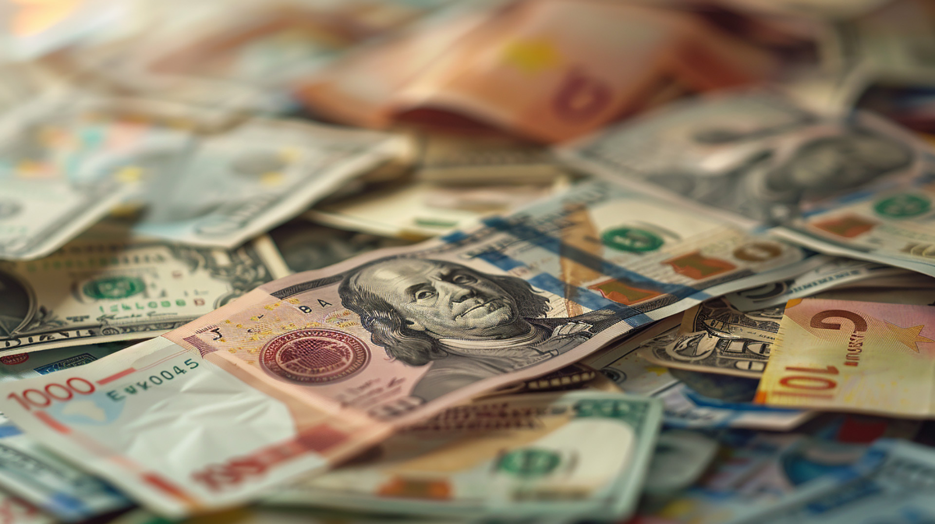 Currency Desktop Background: 8K Resolution