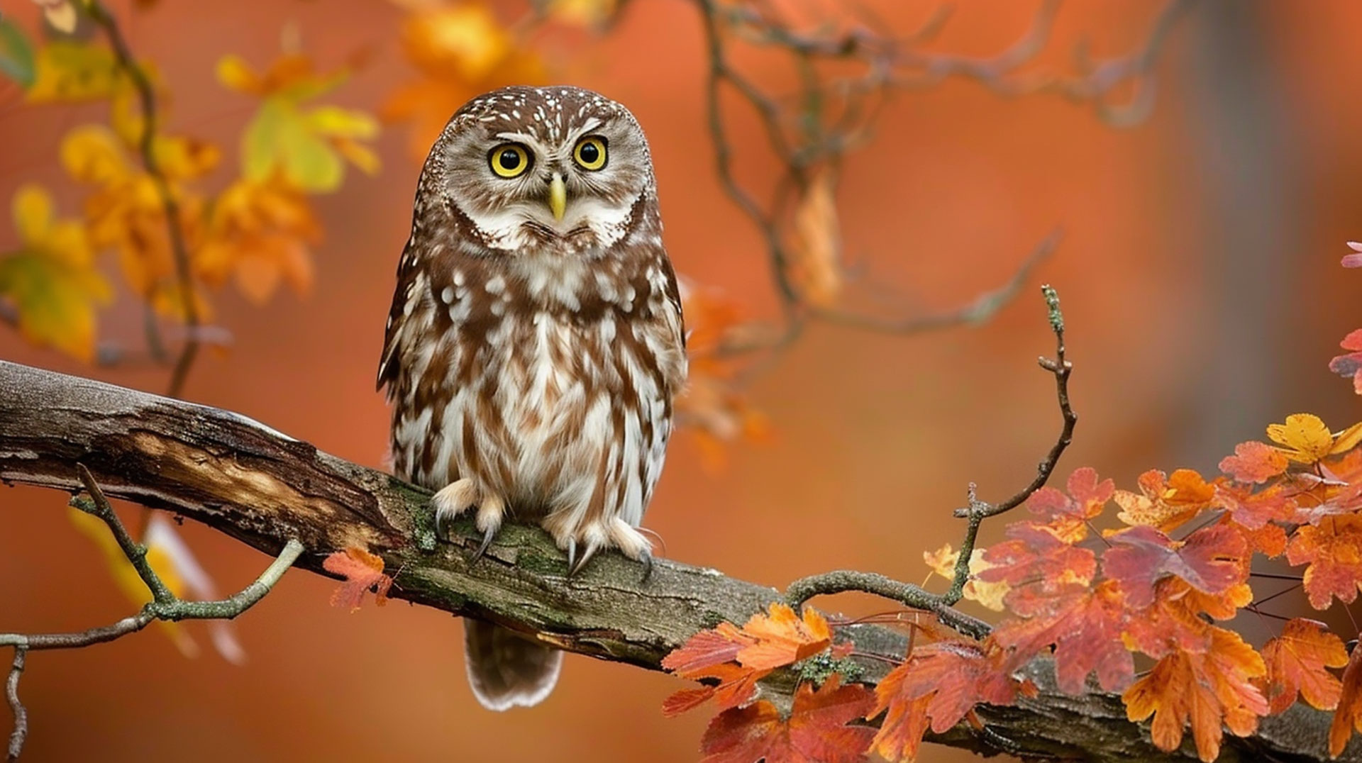 Cute Owl Desktop Wallpaper: HD Quality