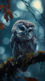 Ultra HD Cute Owl Wallpaper for Samsung Devices