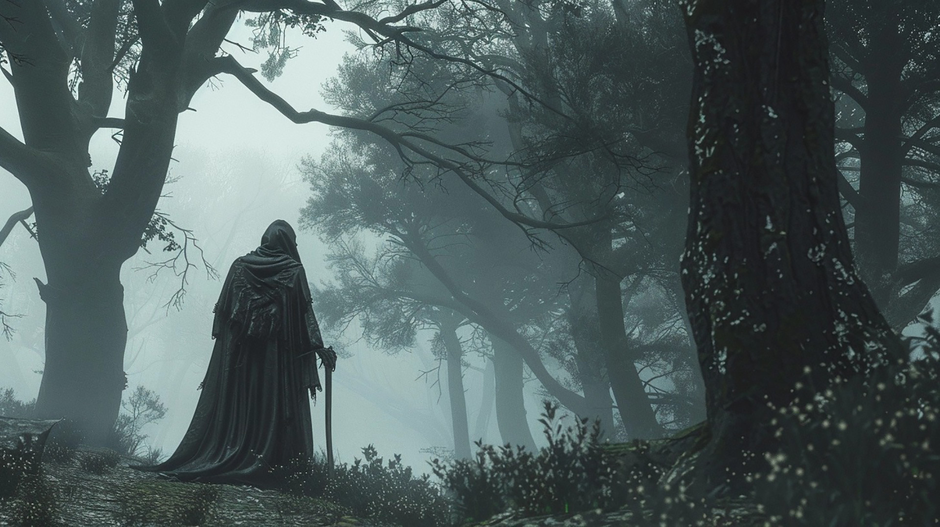 Gothic Farewell: Dark Elegy Wallpapers in Ultra HD