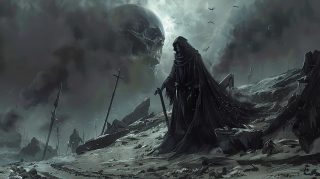 Grim Gothic: AI Death Wallpapers for All Screens