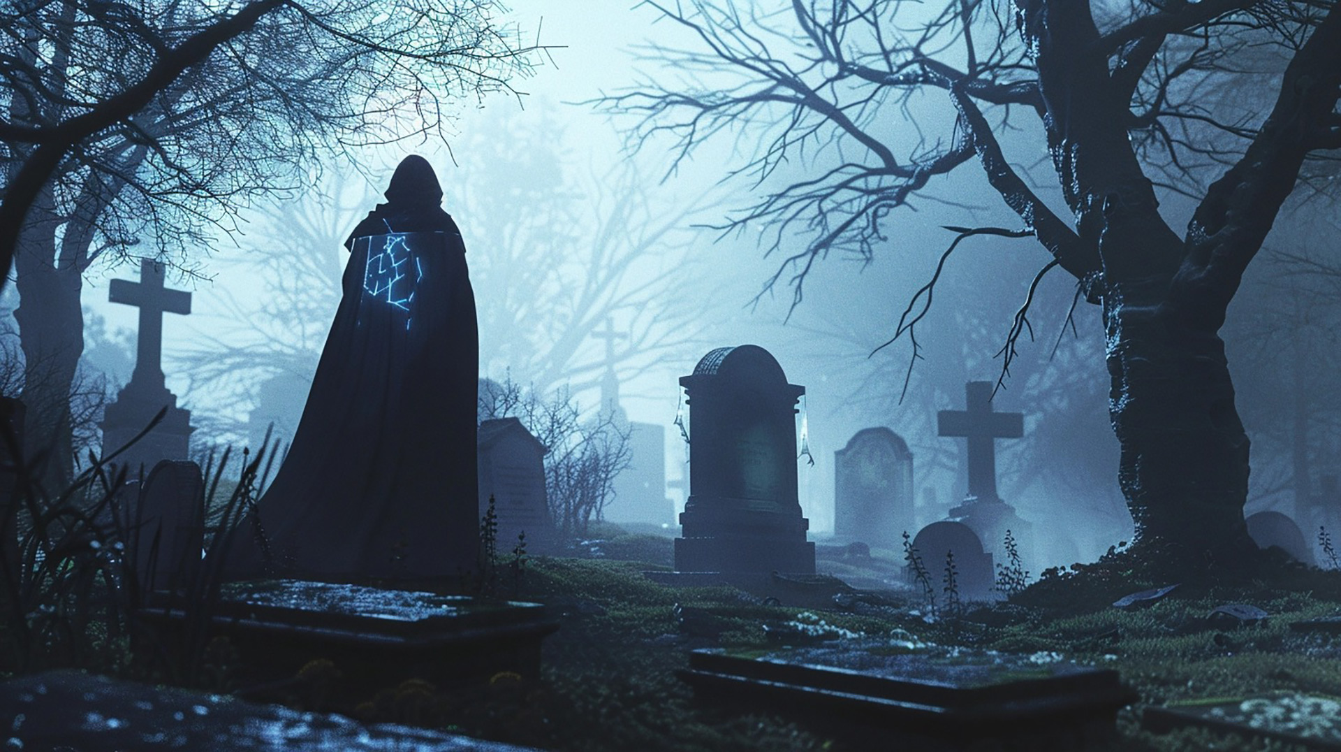 Echoes of the Forgotten: Haunting Cemetery Wallpapers in High Resolution