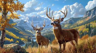 Forest Stalker: AI-Enhanced Deer Hunting in 4K HD