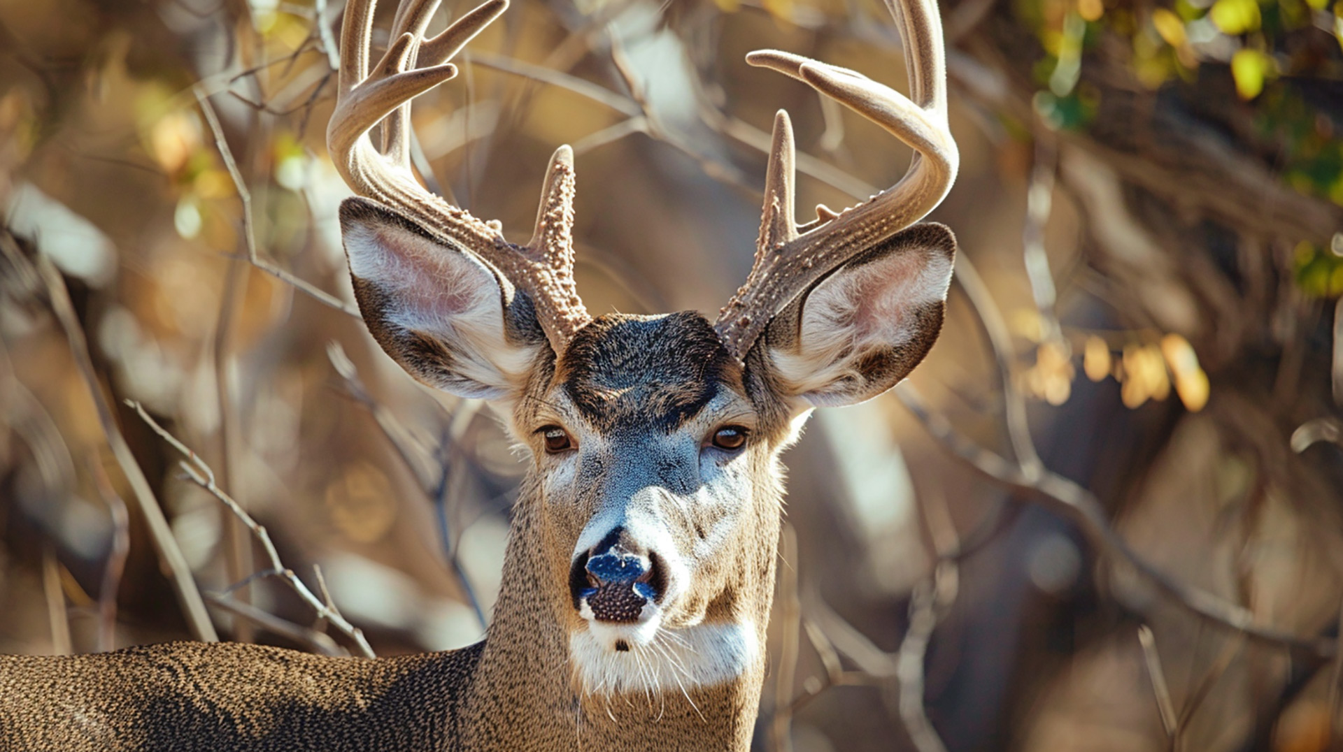 Wilderness Pursuit: AI-Rendered Deer Hunting Scene in Ultra HD