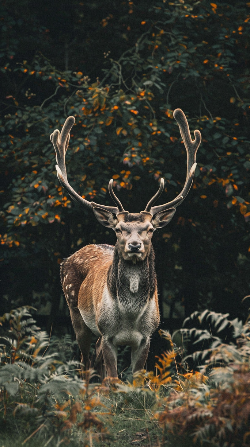 Baby Deer Fawn Mobile Background