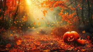 Vibrant Fall Pumpkin Colors: 1920x1080 Free Wallpaper