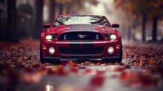 Ford Mustang GT AI Wallpaper for Desktop