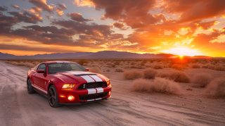 Ford Mustang AI 4k Stock Photos