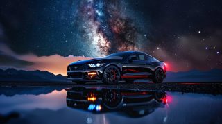 Ford Mustang AI Wallpaper for Desktop