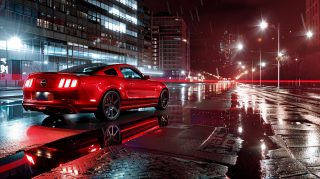 Ford Mustang AI Image in HD