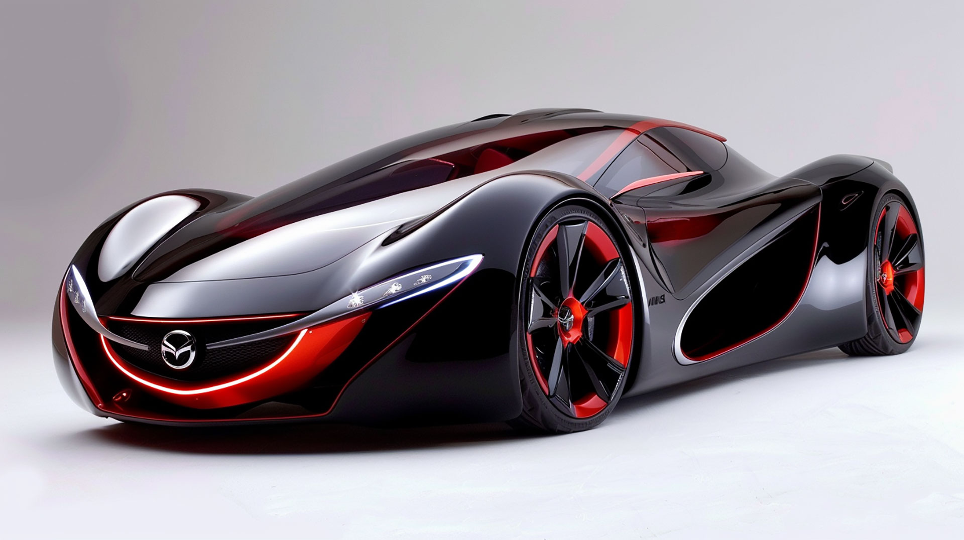 Futuristic Supercar Concept Desktop Wallpaper: HD Quality