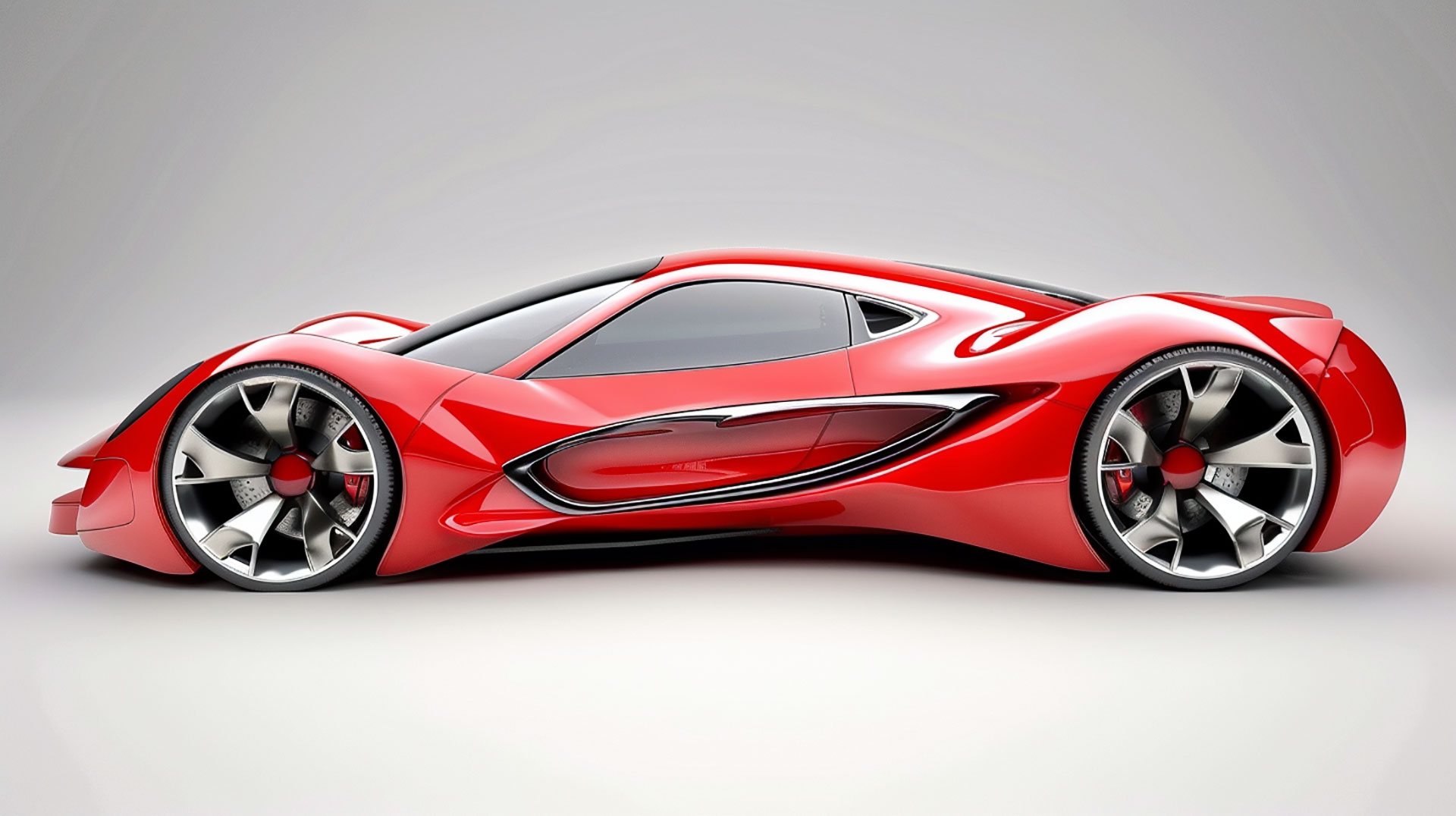 4K Futuristic Supercar Image: Perfect for Desktop