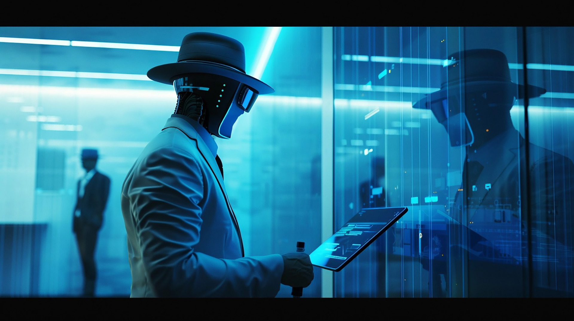 Neon Crime Syndicate: Ultra HD Wallpapers of Futuristic Gangsters