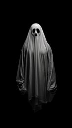 Gothic Aesthetic Ghost Face for Mobile Devices