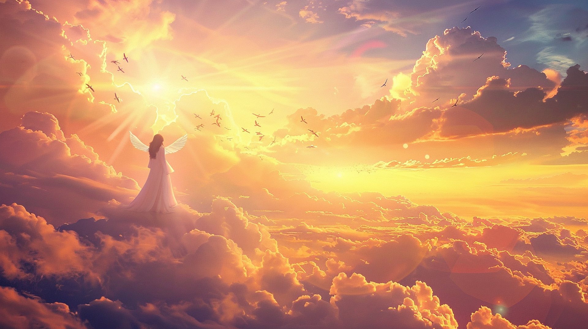 Divine Embrace: AI Wallpaper Reflecting the Unconditional Love of God