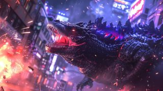 Godzilla Downtown Chaos Image