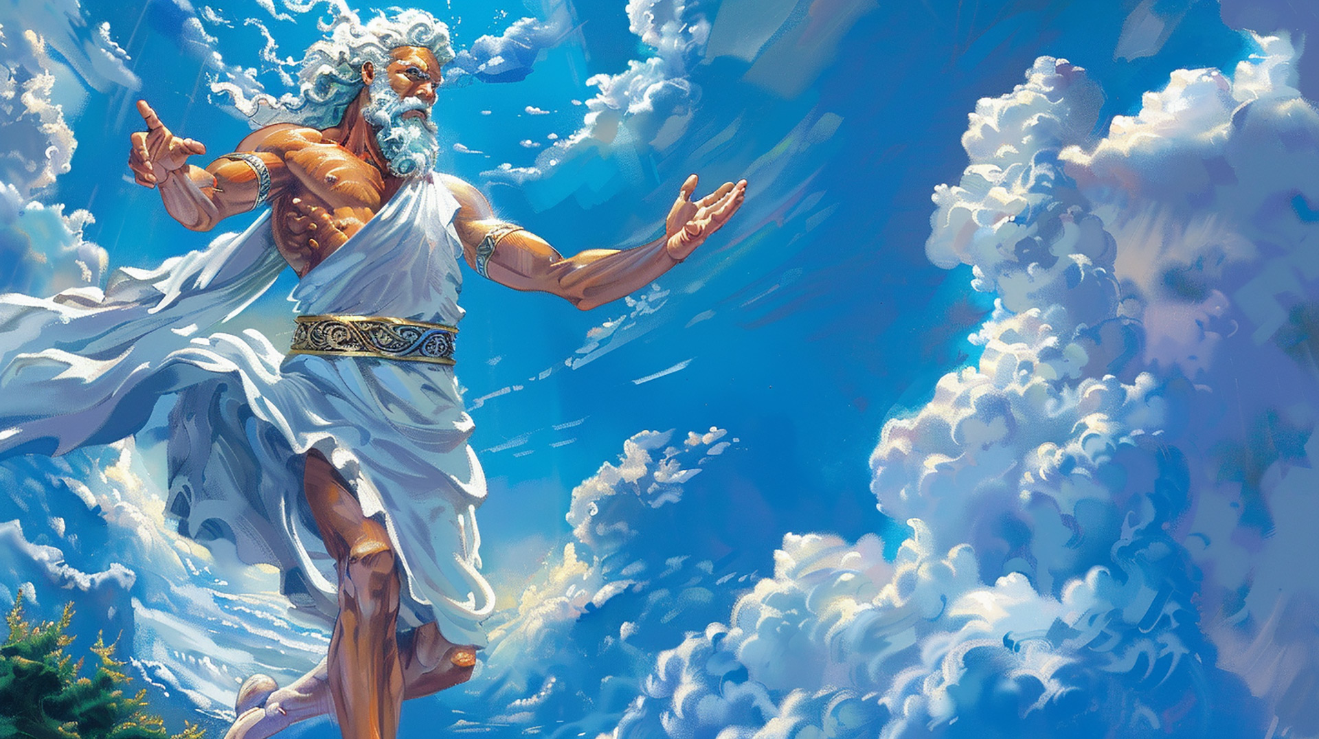 Poseidon's Realm: HD Image Depicting the God of the Sea