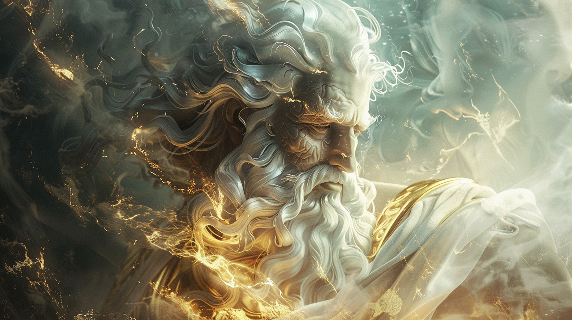 Hades's Kingdom: HD Wallpaper Illuminating the God of the Underworld