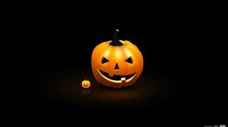 Haunted Halloween Pumpkin Night: Ultra HD Desktop Wallpaper