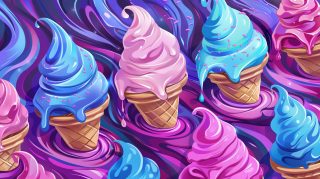 Savor the Moment: Ice Cream AI 8K Images