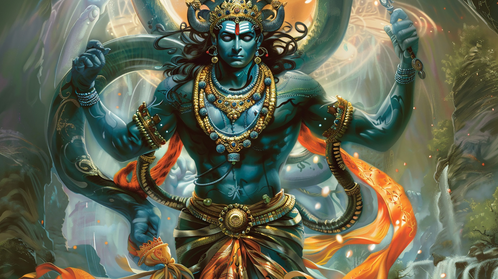 Ganesh Blessings: Desktop Background of Lord Ganesh