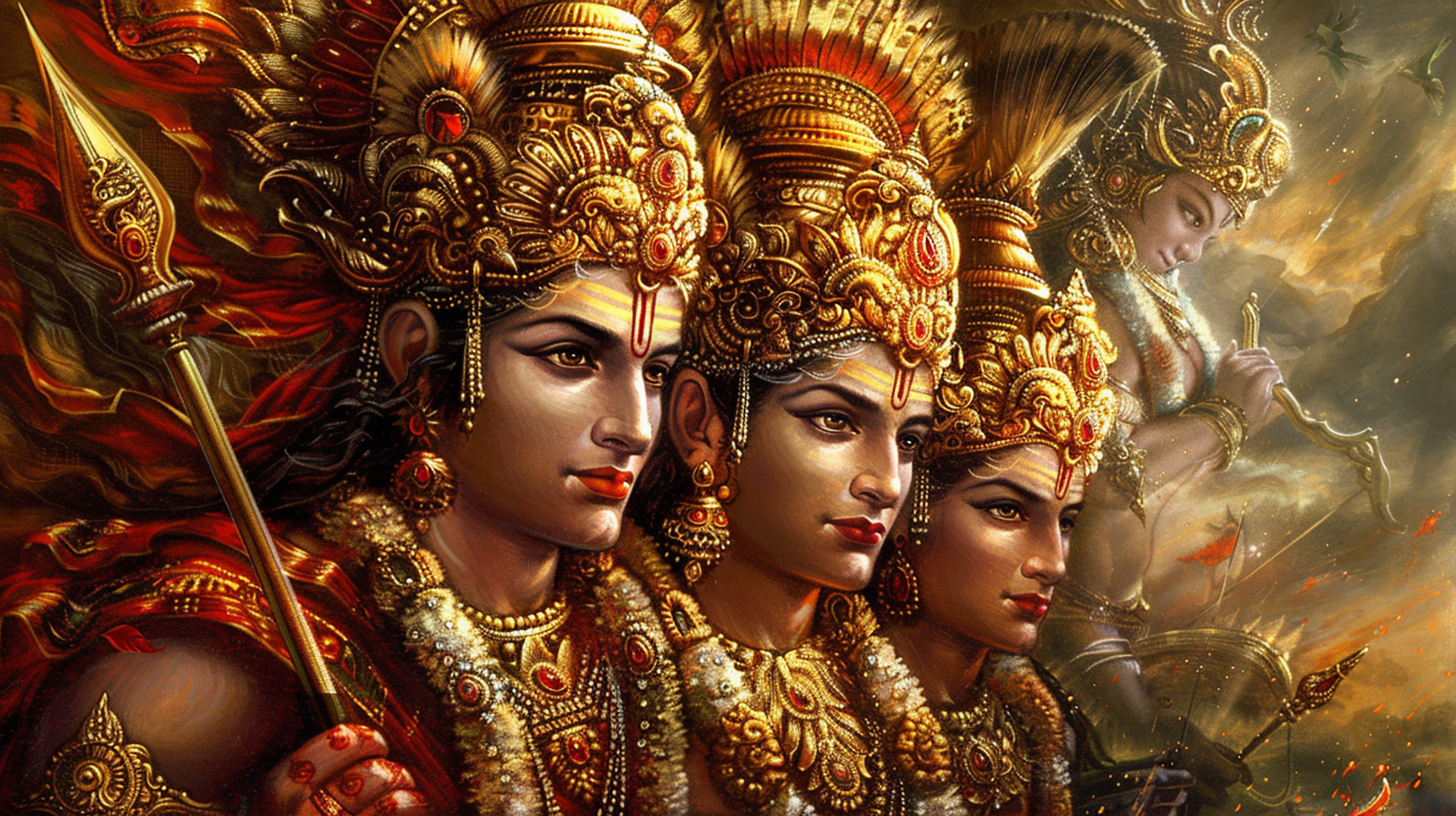 Divine Krishna: AI Image of Lord Krishna