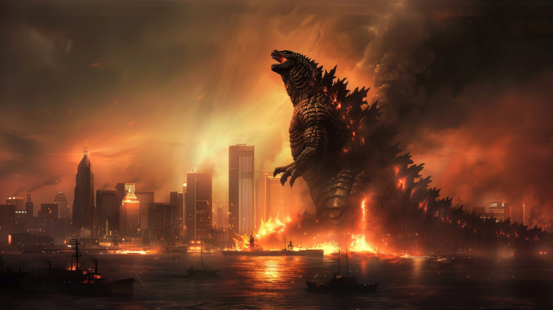 Japanese Godzilla Atomic Power Image