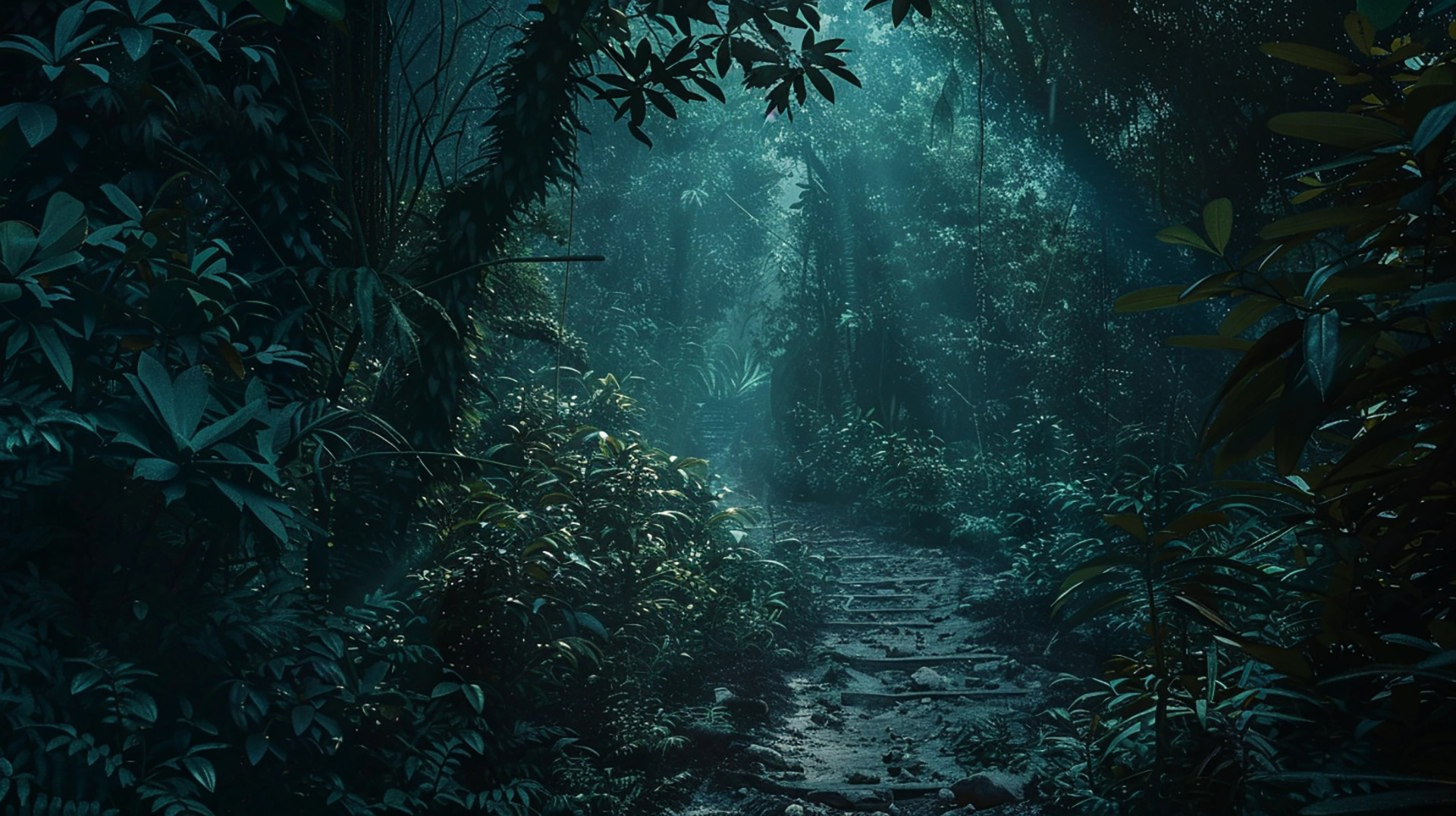 Rainforest Retreat: Serene Jungle Backgrounds for PCs