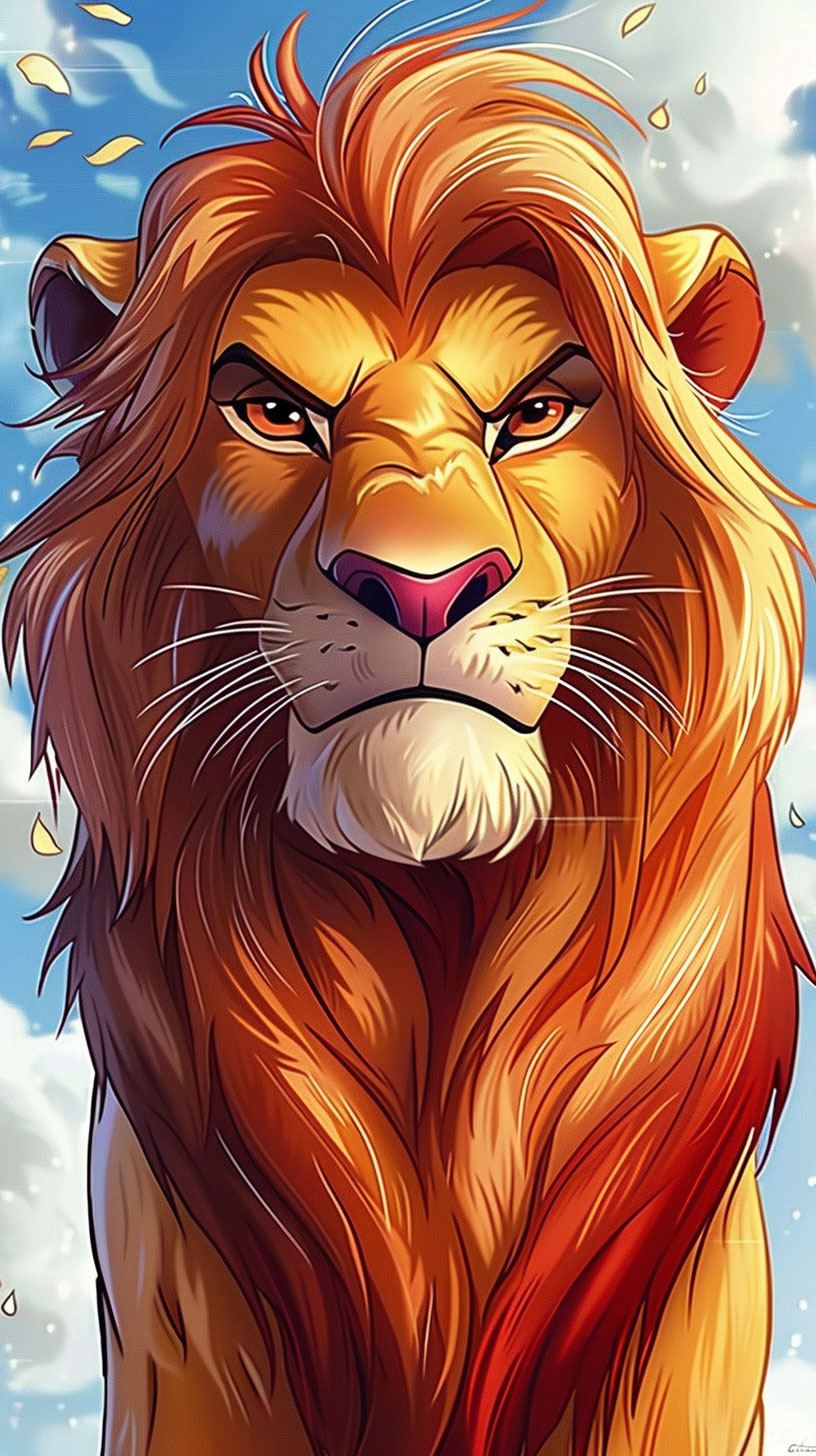 Regal Lion King Desktop Wallpaper