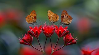 Wings of Love: Romantic Butterfly HD Wallpaper