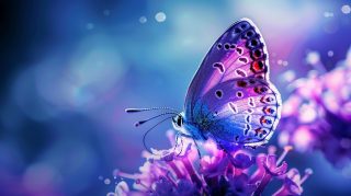 Tender Flutter: Love Butterflies Wallpaper For Desktop