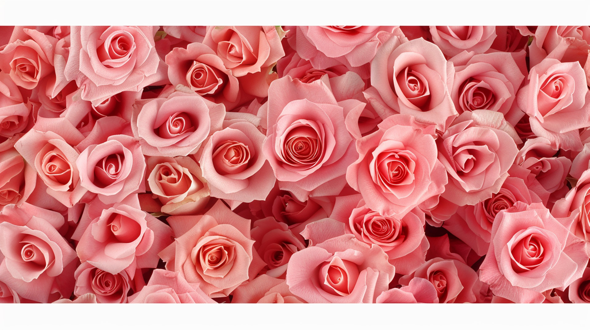 Pink Rose Adoration: Romantic Free Wallpaper