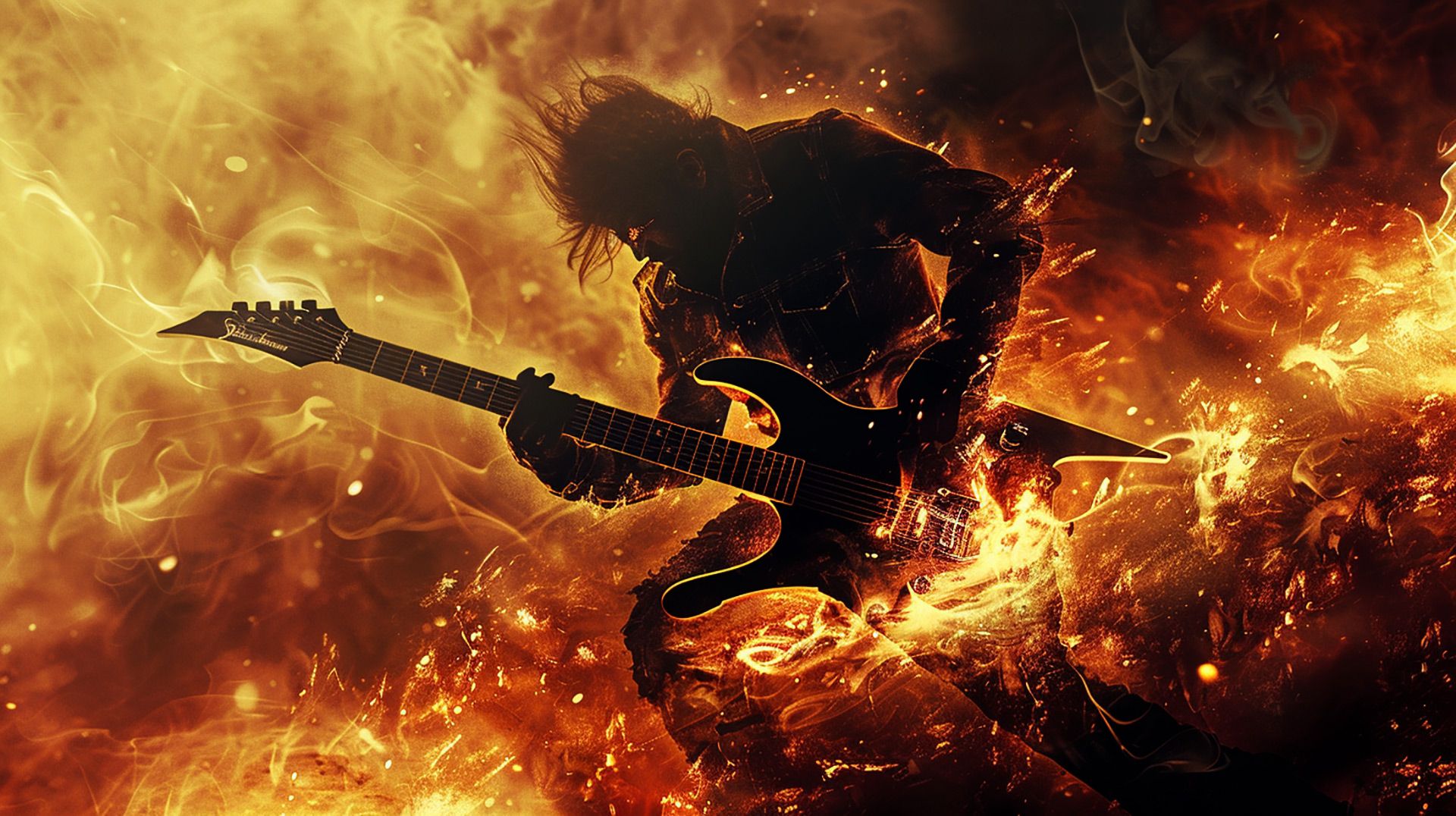 Rock On: HD Metal Music Desktop Wallpaper