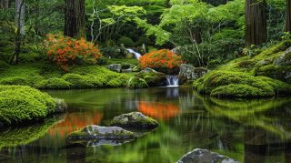 Pure Minimalism in Japanese Garden Design