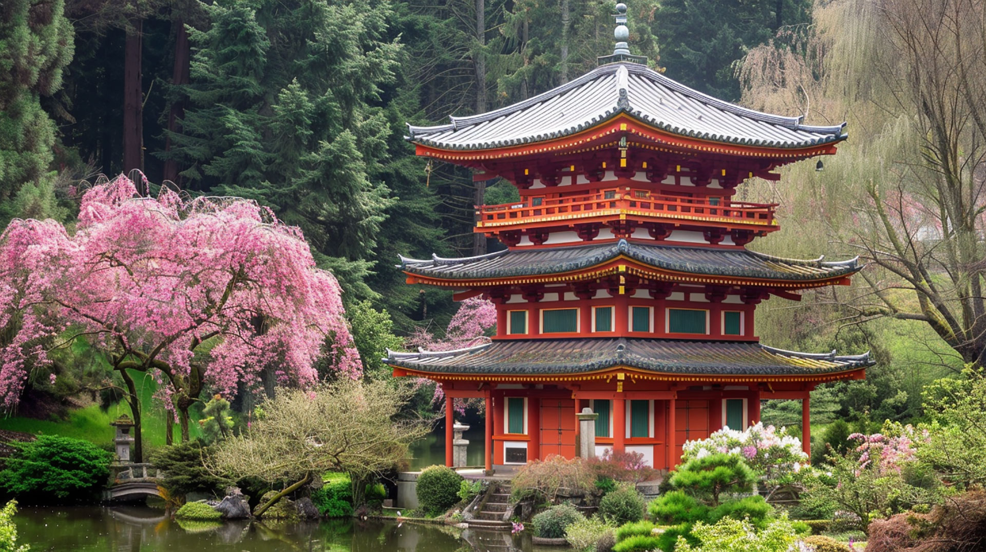 Simple Elegance of Japanese Garden