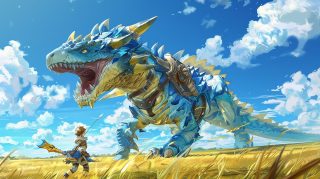 Monster Hunter AI Image: 16:9 HD Wallpaper